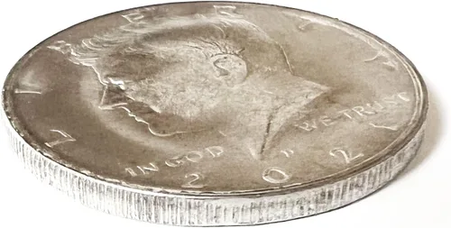 Vista 2 de 2 x Kit mágico de medio dólar de doble cara, una cabeza de doble cara medio dólar y una cola de doble cara medio dólar, excelente kit de monedas