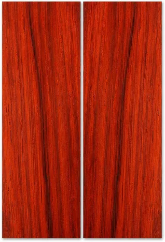 Vista 15 de IECAP LLC Paneles de madera a espejo de madera de palo negro africano para mango de cuchillo – Materiales para mango de cuchillo – Escalas