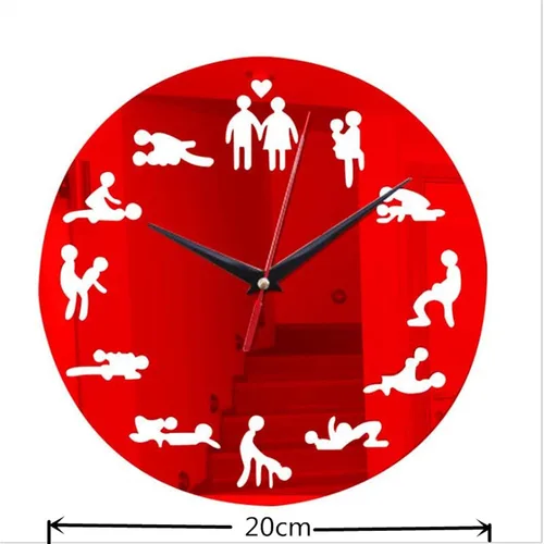 Vista 3 de Reloj de pared con posición, diseño moderno, autoadhesivo, 3D, para sala de estar, espejo, silencioso, reloj de cuarzo, adhesivo (color café 059)