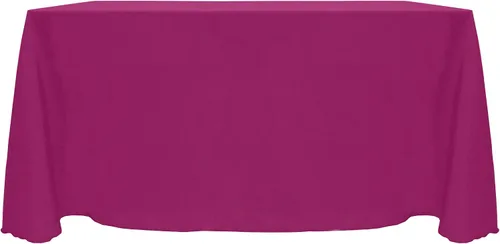 Vista 64 de Ultimate Textile - Paquete de 2 manteles rectangulares reversibles de satén Shantung - Majestic - Mantel rectangular de 90 x 156 pulgadas