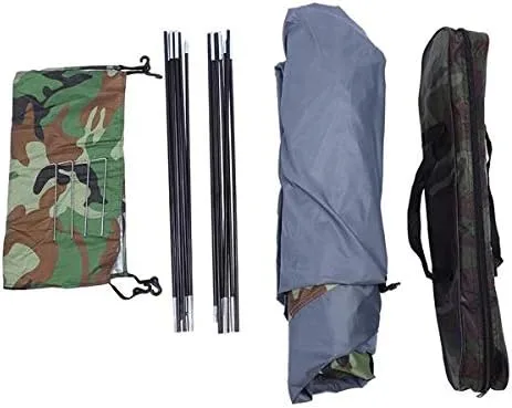 Vista 2 de Tienda de campaña para 3-4 personas, impermeable, pop-up para deportes al aire libre, con bolsa de transporte, protección UV, refugio solar