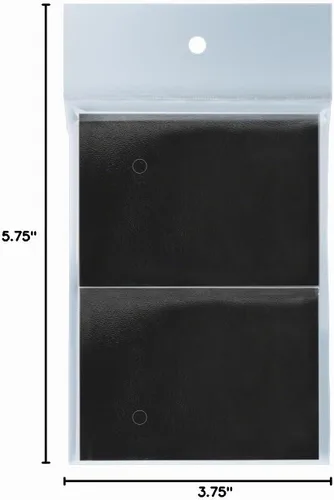 Vista 6 de Ultra PRO - 200 unidades Fundas protectoras para mazos de cartas negras PRO-Gloss tamaño estándar, Protege y almacena cartas coleccionables