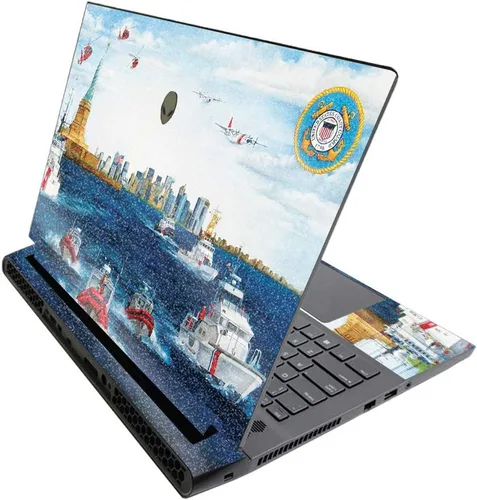 Vista 192 de MightySkins - Skin brillante con purpurina para Alienware M17 R3 (2020) y M17 R4 (2021) - Diversión de los años 90 Acabado duradero con purpurina