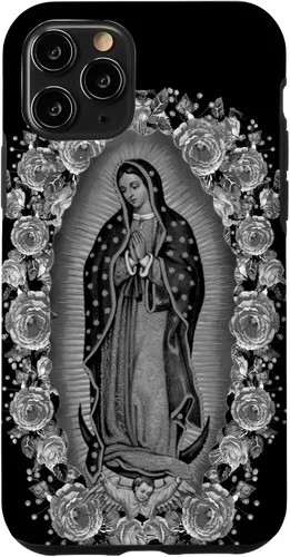 Vista 29 de Our Lady Virgen De Guadalupe - Carcasa floral para iPhone 17