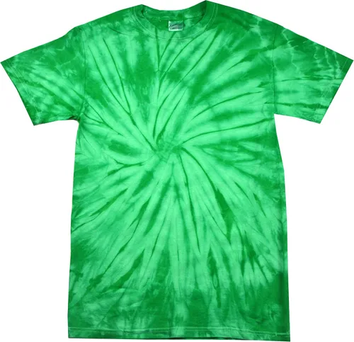 Vista 7 de Colortone Camisetas de teñido anudado de araña para hombres y mujeres, camisetas unisex de manga corta con teñido anudado para adultos Blaze