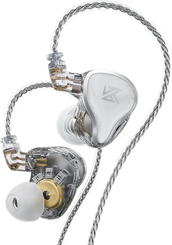 Vista 11 de CCA KZ AS16 PRO - Auriculares con monitor de oído, 16BA, controladores de armadura equilibrada, HiFi IEM, auriculares de alta claridad