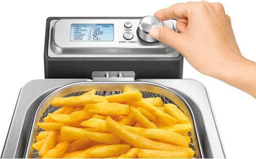 Vista 2 de Breville Freidora inteligente, 4 cuartos, acero inoxidable cepillado