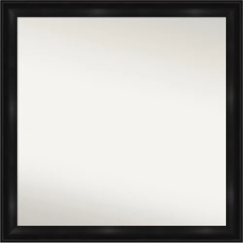 Vista 110 de Amanti Art Espejo personalizado, gran espejo de baño estrecho, espejo de pared o espejo de tocador de baño sobre el fregadero (24 x 24 pulgadas)