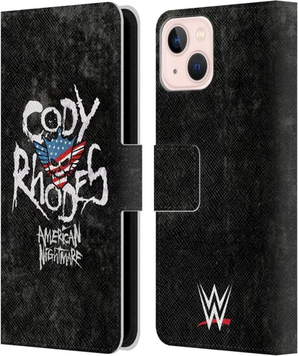 Vista 47 de Head Case Designs Funda con licencia oficial de la WWE American Nightmare Flag Cody Rhodes compatible con Apple iPhone 11