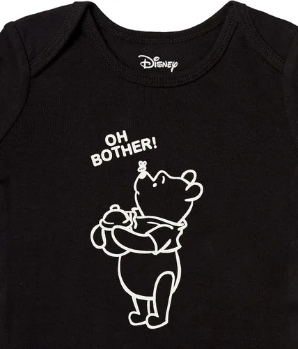 Vista 2 de Tienda Essentials Unisex Babies Disney Marvel Star Wars Long-Sleeve Bodysuits Pack of 5