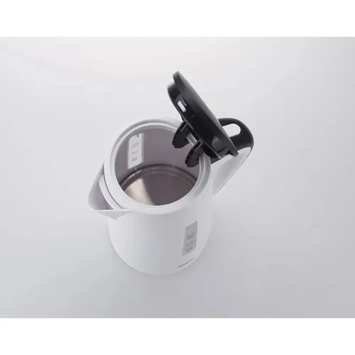 Vista 5 de Hervidor JATA Blanco Negro 2200 W Acero Inoxidable Plástico 1 L
