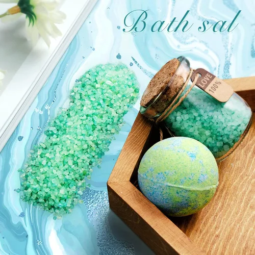 Vista 5 de Regalo de jubilación para mujer, set de cesta de regalo de spa relajante, las mejores ideas de regalo de jubilación para mujeres, regalos