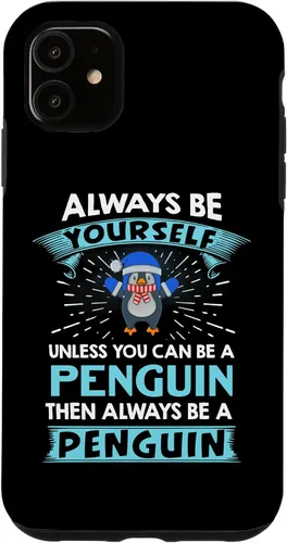 Vista 8 de iPhone 16 Penguin Shirt for Kids Boys Case
