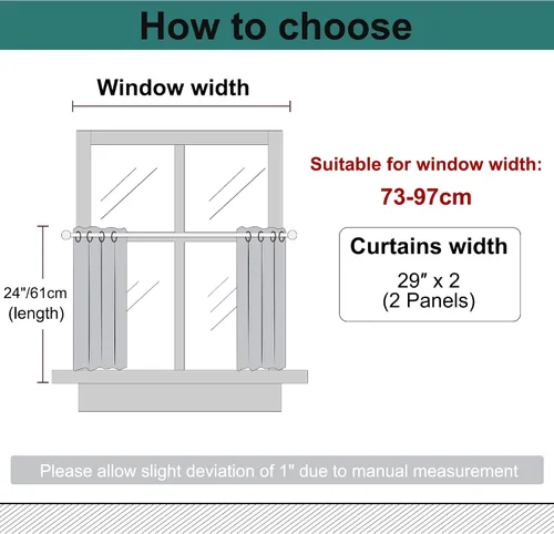 Vista 5 de PiccoCasa Cortinas opacas texturizadas con aspecto de lino para cocina, 2 paneles, reducción de ruido y aislamiento para oscurecer la habitación
