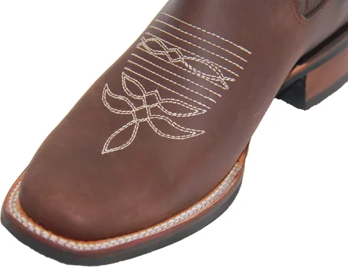 Vista 3 de The Western Shops - Botas vaqueras de tobillo corto para hombre