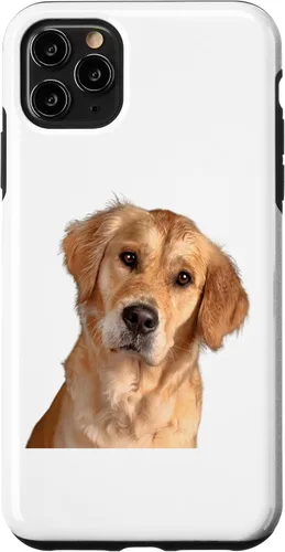 Vista 13 de American Golden Retriever Dog Sweet and Quizzical Case for iPhone 17