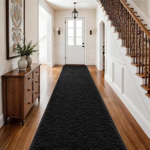Vista 153 de Ophanie - Alfombras para sala de estar, antideslizante y suave, de felpa grandes y peludas para dormitorio, peludas para niños y niñas, decoración