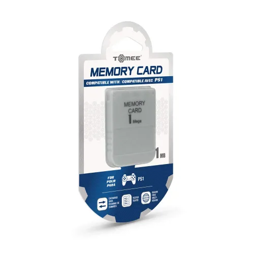 Vista 2 de Tomee 1MB Memory Card for PS1