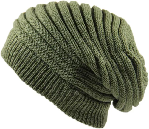 Vista 25 de RW Rasta larga Slinky Beanie Sombreros