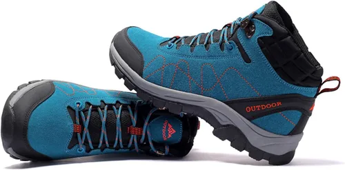 Vista 3 de Eribby Men's Hiking Shoes Waterproof Anti Slip Hiking Boots Outdoor Lightweight Trekking Sneakers