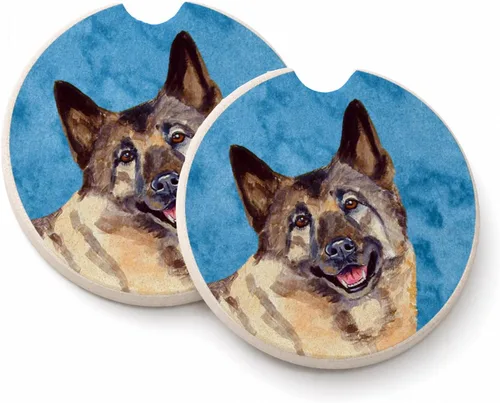 Vista 32 de Caroline's Treasures SS4767-BUCARC - Juego de 2 portavasos para automóvil, diseño de bulldog inglés, absorbentes para automóvil, portavasos