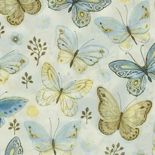 Vista 4 de Zelten Servilletas de fiesta (mariposa azul)