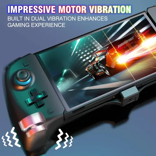 Vista 4 de Profession Switch Handheld Controller Compatible with Nintendo SwitchOLED, One Piece Switch Controllers Ergonomic For Big Hands with Adjustable