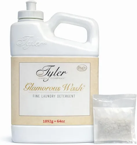Vista 6 de TYLER Glamour Wash Detergente para ropa High Maintenance, 16 onzas líquidas/con bolsa para secadora Bolsa individual L