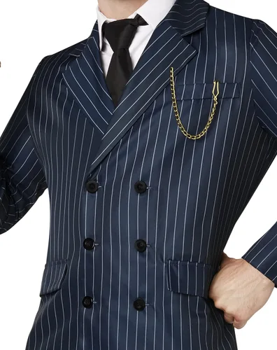 Vista 2 de Spirit Halloween Disfraz familiar Gomez Addams para adultos