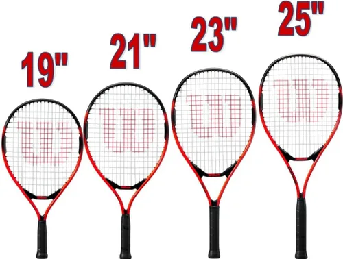 Vista 4 de Wilson Pro Staff Precision Jr - Raqueta de tenis incluida con una bolsa de tenis o mochila