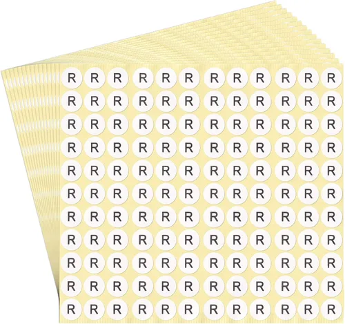 Vista 19 de dealzEpic - Etiquetas adhesivas de papel en blanco writable - 13x38mm