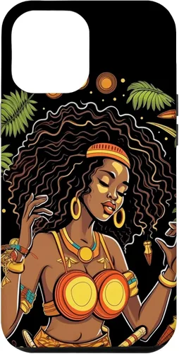 Vista 25 de Funda para iPhone 16 Rasta Reggae Music Cannabis Weed Leaf 420 Rastafarian Women