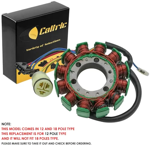 Vista 4 de Caltric Junta de estator y regulador compatible con Honda Trx300 Trx-300 Fourtrax 300 1993-2000