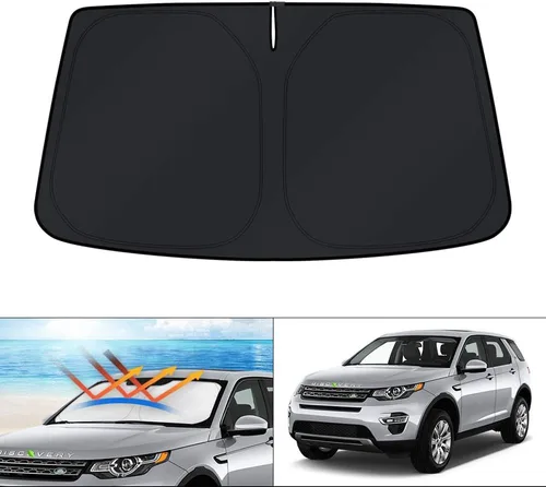 Vista 163 de KUST Parasol para parabrisas para BMW X1 F48 2016, 2017, 2018, 2019, 2020, 2021, 2022, accesorios de ajuste personalizado, parasol plegable