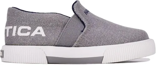 Vista 2 de Nautica Akeley - Tenis para niños sin cordones para jóvenes y niños (niños grandes, pequeños y bebés)