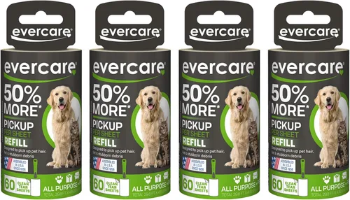 Vista 10 de Evercare Recambio de rodillo gigante de pelusa de 60 capas para mascotas