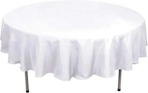 Vista 115 de Efavormart - Mantel cuadrado de lino de poliéster sin costuras, 54 x 54 pulgadas, color beige, para banquetes de boda, fiesta, restaurante