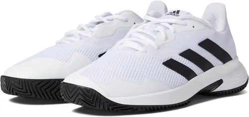 Vista 4 de adidas Courtjam Control - Tenis para hombre, NegroBlancoNegro