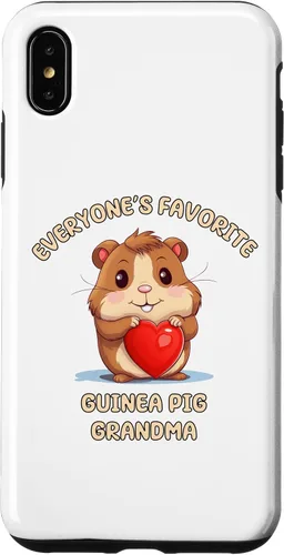 Vista 7 de iPhone 15 Funny Everyone's Favorite Guinea Pig Grandma Nana Case