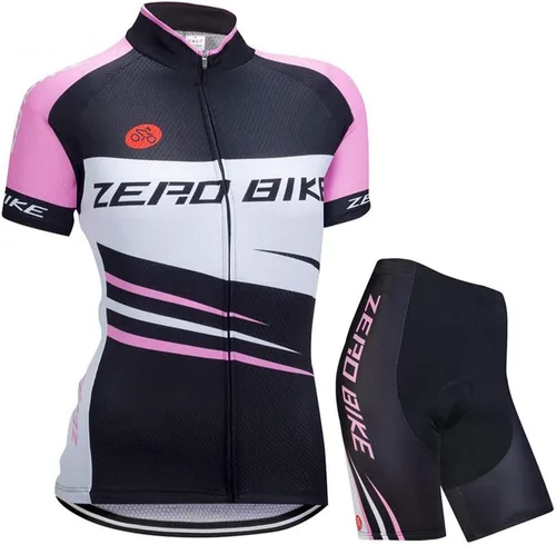 Vista 50 de Jersey de ciclismo para mujer, de manga corta, secado rápido, transpirable, para montaña.