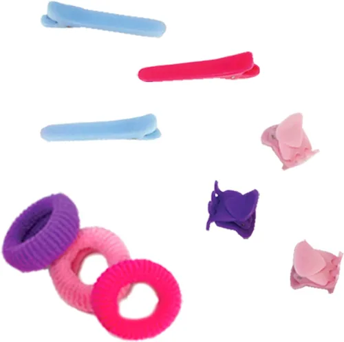 Vista 3 de Sophia's Juego de cuidado del cabello de muñecas de 18 pulgadas, juego de simulación, 14 piezas accesorios de peinado para muñecas Juego de 14 piezas
