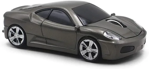 Vista 8 de MGbeauty Ratón Inalámbrico con Diseño de Coche Deportivo Ratón Óptico para Computadora para PC Portátil MAC con Luz LED (Azul)