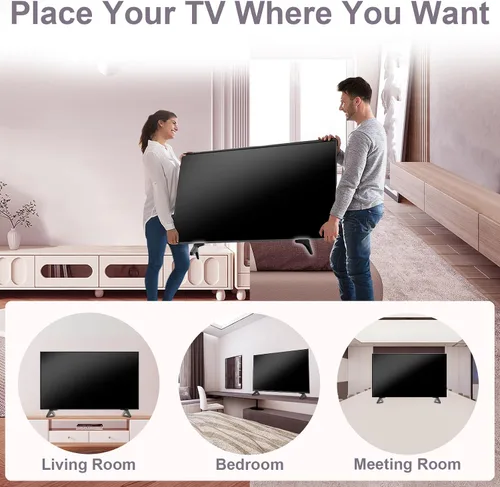 Vista 8 de Soporte de TV de 60 y 65 pulgadas para patas de TV LG, para UQ UJ UK UM UN Series 60UQ7950 60UQ8000 60UJ6050 60UK6090 60UM6900 60UN7300 65UJ6300
