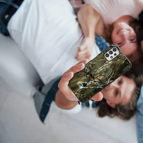 Vista 7 de Para Samsung A53 5G Funda Galaxy A53 5G Funda híbrida de doble capa PC duro TPU suave cuerpo completo a prueba de golpes Funda protectora para Camo