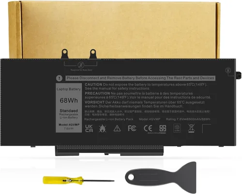 Vista 15 de Futurebatt Nueva batería de repuesto para Dell DJ1J0 451-BBZL PGFX4 ONFOH DJ1JO, para Dell Latitude 12 7000 7280 7480 Series [42Wh 11.4V]