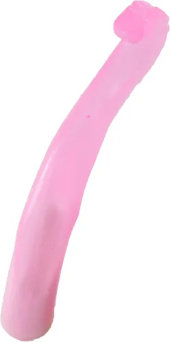Vista 5 de Marionetas de tentáculo de silicona que brillan en la oscuridad (rosa oscuro, 5)