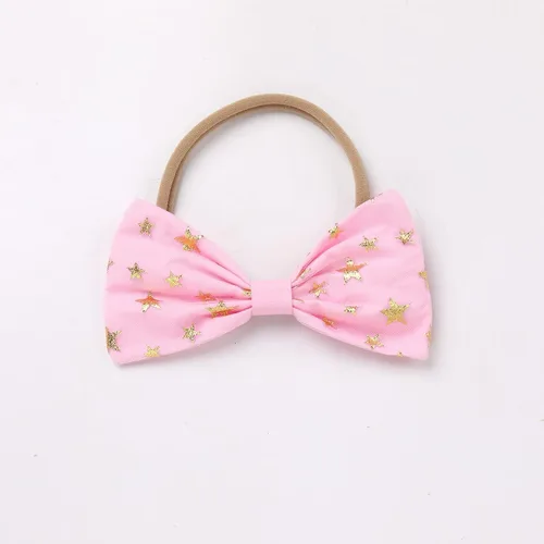Vista 4 de Traje de bebé recién nacida para el primer cumpleaños, vestido de príncipes, diadema de encaje, volantes, estrellas brillantes, para sesión de fotos