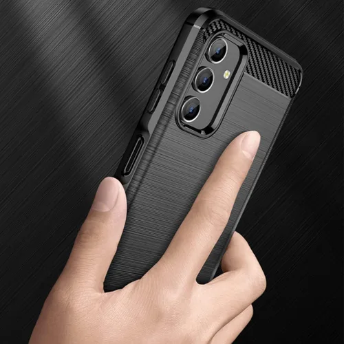 Vista 2 de Osophter Funda para Samsung Galaxy A13 4G, Samsung A13 5G Funda con protector de pantalla de absorción de golpes Flexible TPU Caucho Protector