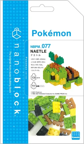 Vista 2 de Nanoblock Pokémon - Turtwig