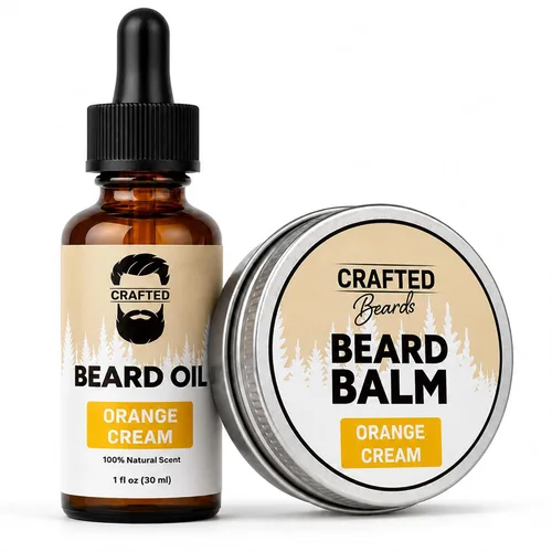 Vista 10 de Juego de aceite y bálsamo para barba, cuidado de la barba más suave, suave e hidratado, aroma de madera de cedro, regalo para hombres